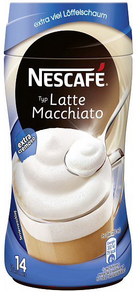 Nescafe Latte Macchiato 225г, пластиковая банка фото в онлайн-магазине Kofe-Da.ru